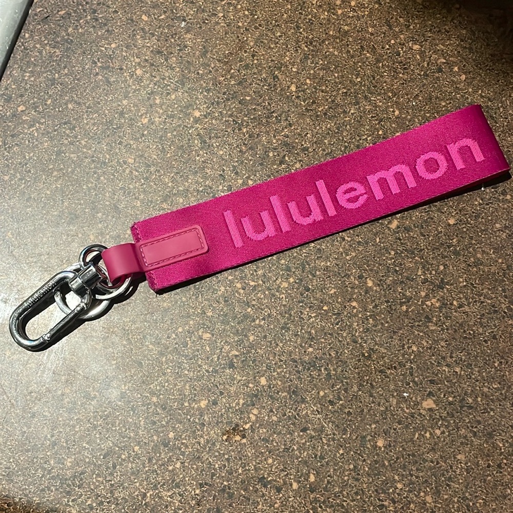 lululemon athletica keychain